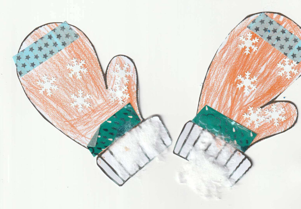 Dječji rad - zimske tople rukavice